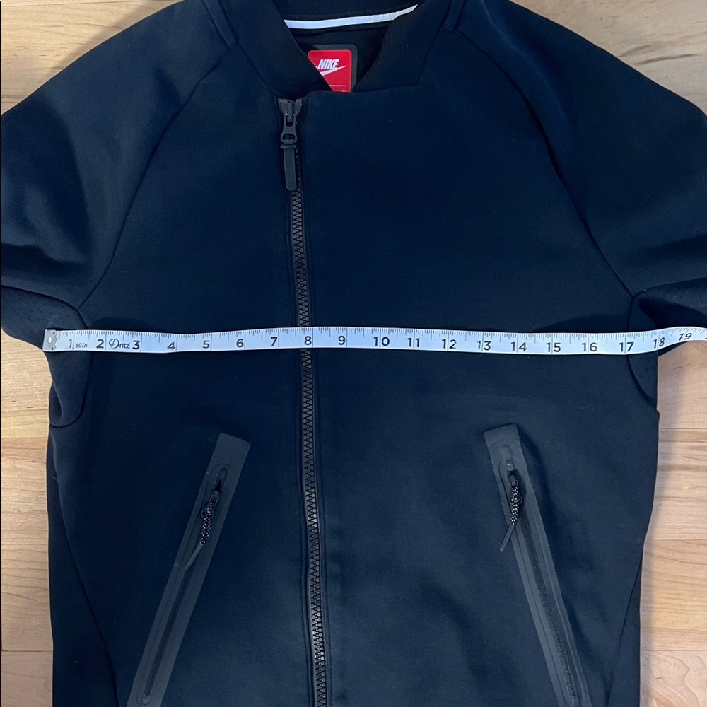 Nike Midnight Black Zip-Up Athletic Jacket Size Small - Picture 5 of 9